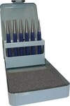 Tecwerk Durchtreibersatz 6tlg.1-2-3-4-5+K&ouml;rner-D.4mm Metallkass.