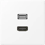 Jung Multimedia-Anschlusssystem MA LS 1163 WWM MALS1163WWM