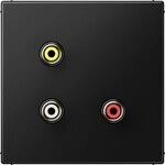 Jung Multimedia-Anschlusssystem MA LS 1031 SWM MALS1031SWM