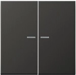 Jung KNX RF Taster 2fach AL 10921 ST RF AN