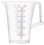 Pressol Messbecher 3l blau bedruckte Skala PP 07084