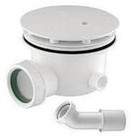 Hoesch HO Zub. Compact 90 Ablaufarm. m. runder Abdeckung in Chrom HOESCH Design