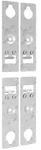 ABN Geh&auml;usebefestigungssatz ABNRY05002(VE4)