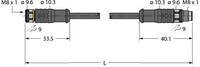 Turck Aktuator- u. Sensorleitung PKGS3M-2-PSGS3M/TEL