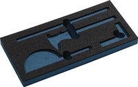 Tecwerk Werkzeugmodul Leereinlage 1/3-Modul 2000&nbsp;871&nbsp;253 4-tlg.