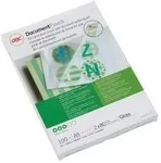 Gbc Folientasche DocumentPouch IB575037 DIN A5 100 St./Pack.
