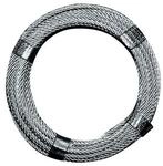 Drahtseil D.8,0mm L.40m 6 x 12+1 FE Bruchkraft 23,54 kN Stahl,verz. Noname
