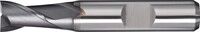 Tecwerk Bohrnutenfr&auml;ser DIN 327D TypN D.4mm HSS-Co8 TiCN Weldon Z.2 kurz