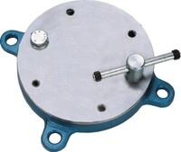 Tecwerk Drehteller f.Backen-B.140mm 4 Befestigungsl&ouml;cher