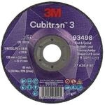 10 Stk. 3m Schruppscheibe Cubitron&trade; 3 Cut and Grind D125xS3,2mmK&ouml;rnung 36+