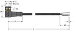 Turck Aktuator- u. Sensorleitung WKC4T-2/TXL1001