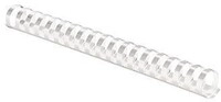 Fellowes Plastikbinder&uuml;cken COMB 5347005 16mm wei&szlig; 100 St./Pack. 125256201