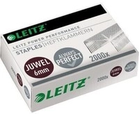 Leitz Heftklammer Juwel 56420000 6mm verzinkt 2.000 St./Pack. 124171195