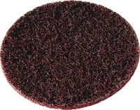 10 Stk. Tecwerk Schleifvliesscheibe D.125mm medium rot ungelocht