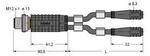 Turck Zweifachverteiler VBRS4.42PKG3S5/5/TEL 6630448
