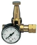 Kayser Propankleindruckregler Mini m.Manometer 0,5-4bar 6 kg/hW 21,8x1/14Zoll LH