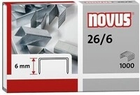 Novus Heftklammer 040-0160 26/6 verzinkt 5.000 St./Pack. 124018494