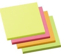 Soennecken Haftnotiz 5836 75x75mm neonfarben 4x100Blatt 4 St./Pack. 111117399