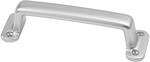 Hermeta Handgriff A.30mm L.160mm B.42mm Alu-Guss silberf.elox.L&ouml;cher 4,D.3,7mm