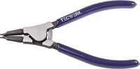 Tecwerk Sicherungsringzange A 0 f.Wellen D.3-10mm pol.