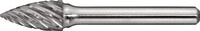 Tecwerk Fr&auml;sstift SPG Special Steel D.10mm Kopf-L.20mm Schaft-D.6mm HM
