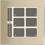 Issendorff Glas-Tastenfeld rahmenlos LCN - GT8C 30285