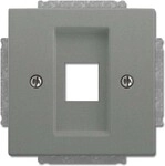Busch-Jaeger Zentralscheibe gr/metal 2561-803 2CKA001753A0399