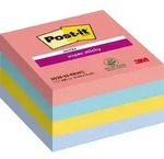 Post-it Super Sticky W&uuml;rfel Rainbow Collection f.sor. 440Bl. 111015999