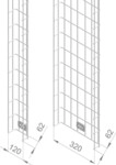 Enoc Kabelgitterrinne KHVN L 56542