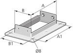 Pflitsch Endflansch EF 50/50 EF50/50