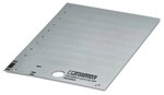 10 Stk. Phoenix Contact Kunststoffschild US-EMLP (27X15) SR 0828894