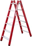 ILLER-LEITER Breitsprossenstehleiter 45608-7