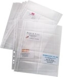 Sigel Visitenkartenprospekth&uuml;lle VZ351 max. 200Karten tr 10 St./Pack 126226800