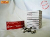 100 Stk. Siba G-Sicherung F 1A 171525 171525.0,1