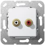 Gira Cinch Audio Gender Changer 563103