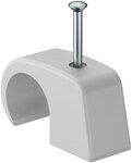 100 Stk. OBO Bettermann Haft-Clip m.Nagel 2028 40 LGR 2228904