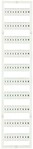 5 Stk. WAGO GmbH & Co. KG WMB-Bezeichnungssystem 793-3502
