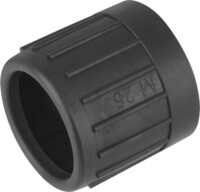 Fr&auml;nkische Kunststoff-Endt&uuml;lle E-Ku-E 50 sw UV 25996050