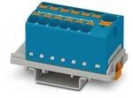 8 Stk. Phoenix Contact Verteilerblock PTFIX10/12X4-NS35BU 3273616