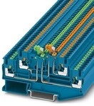 50 Stk. Phoenix Contact Messertrennklemme PTT 2,5-2MT BU 3210265