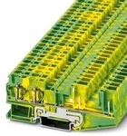 50 Stk. Phoenix Contact Zugfederreihenklemme ST 4-QUATTRO/2P-PE 3042858