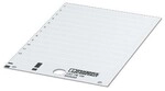 10 Stk. Phoenix Contact Marker f&uuml;r Klemmen US2-TM 100 0829268