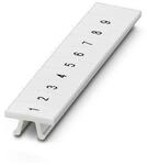 10 Stk. Phoenix Contact Zackband ZB 5,lgs:1-9 1050127