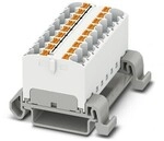 8 Stk. Phoenix Contact Verteilerblock PTFIX 18X4-NS35A WH 3273714