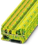 50 Stk. Phoenix Contact Schutzleiter-Reihenklemme PT 4-TWIN/1P-PE 3212202