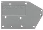 100 Stk. WAGO GmbH & Co. KG Abschlussplatte anrastbar 742-400