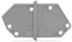 25 Stk. WAGO GmbH & Co. KG Abschlussplatte anrastbar 826-158