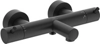 Ideal Standard IS Badethermostat AP Ceratherm T125 Pin-Griffe Silk Black A7588XG
