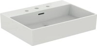 Ideal Standard IS Waschtisch Extra 615 mm 3 Hahnl&ouml;cher mit &Uuml;berlauf