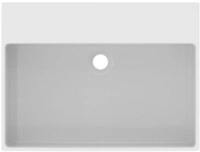 Ideal Standard IS Waschtisch Extra 615 mm o.Hahnloch mit &Uuml;berlauf geschliffen